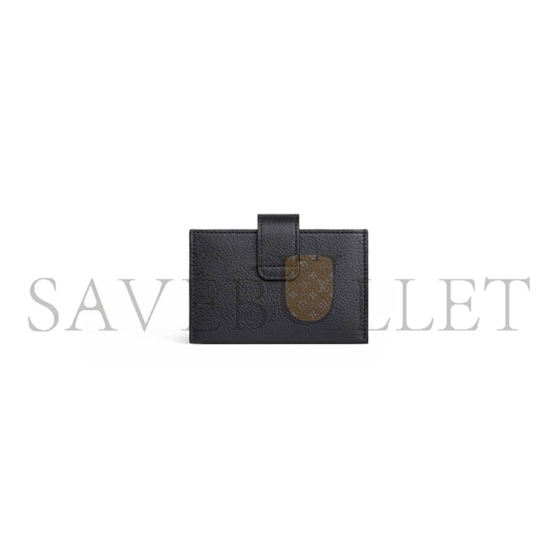 ce1i*e accordeon card holder nino in S*pple grained calfskin 10n843ghh.38no (11*7*2.5cm)